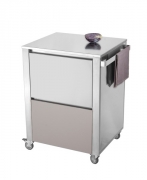 Jokodomus Kchenwagen Cun Base2, Corian Clay, 679123