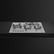 SMEG PXL664 Gas-Kochfeld, Edelstahl satiniert, 60cm, mit 5 Jahren Garantie!