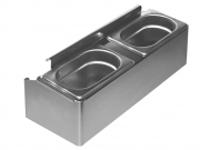 Jokodomus Seitliche Schalenhalter Edelstahl, Auxilium 900222