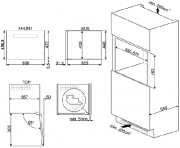 SMEG CVI618NRS Weinkhler, Schwarz, Profilleisten Kupfer, 45 cm, EEK: A+, mit 5 Jahren Garantie!