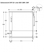 Gaggenau DVP 221 110, Vakuumierschublade Serie 200, Metallic. Mit 5 Jahren Garantie!