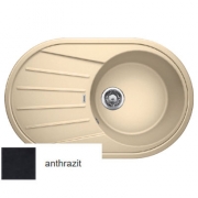 Blanco Tamos 45 S Silgranit PuraDur, Farbe alumetallic, 521391