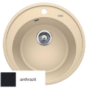 Blanco Riona 45 Silgranit PuraDur, Farbe alumetallic, 521397