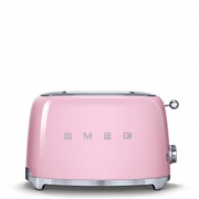 SMEG TSF01WHEU Toaster, 2 Scheiben, Farbe Schneewei