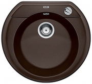 Blancorondoval 45 Silgranit PuraDur 2, Farbe perlgrau, 520603