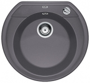 Blancorondoval 45 Silgranit PuraDur 2, Farbe perlgrau, 520603