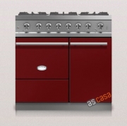 Lacanche Beaune Modern, Kochstation, 90 cm, Farbe Burgunderrot, mit 5 Jahren Garantie!