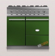 Lacanche Bussy Modern, Kochstation, 90 cm, Farbe Englischgrn, mit 5 Jahren Garantie!