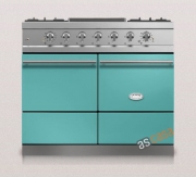 Lacanche Cluny Modern, Kochstation, 100 cm, Farbe Korallblau, mit 5 Jahren Garantie!