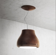 Elica Shining RUST/F/50 Inselhaube, Rost, PRF0120528A. Mit 5 Jahren Garantie!