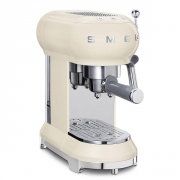 SMEG ECF01CREU, Espressomaschine, Siebtrger, Farbe Creme