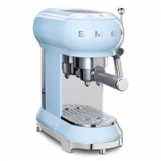 SMEG ECF01PBEU, Espressomaschine, Siebtrger, Farbe Pastellblau