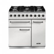 Falcon 900 Deluxe, Range Cooker, Gaskochfeld, 90 cm, Farbe Cream, mit 5 Jahren Garantie!