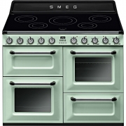 SMEG TR4110IRW Kochzentrum, Induktionskochmulde, Weinrot, 110 cm, EEK: A/A, mit 5 Jahren Garantie!
