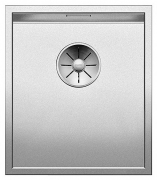 Blanco Zerox 340-U, Edelstahl Durinox, Steelart, InFino Ablauf, 521556
