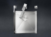 Blanco Zerox 340-U, Steelart, InFino Ablauf, 521583