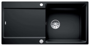 Blanco Idento XL 6 S-F Keramik PuraPlus, Farbe schwarz, InFino Ablauf, 522283