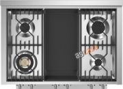 Steel Genesi 100, Rangecooker, 100 cm, Combisteam, Farbe Bordeauxrot, G10SF-4TBR, mit 5 Jahren Garantie!