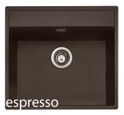 Naber Angola 56, Einbausple, granit espresso, 1106022