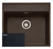 Naber Angola 56, Einbausple, granit nero, 1106021