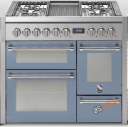 Steel Genesi 100, Rangecooker, 100 cm, Multifunktion, 3 �fen, Farbe Celeste, G10FFF-4MCE, mit 5 Jahren Garantie!