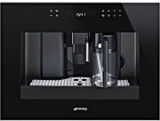 SMEG CMS4601NX Kaffeevollautomat, Schwarzglas/Edelstahl, mit 5 Jahren Garantie!