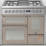 Steel Genesi 100, Rangecooker, 100 cm, Multifunktion, 3 �fen, Farbe Sabbia, G10FFF-4MSA, mit 5 Jahren Garantie!