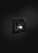 SMEG CMS4601NR Einbau-Kaffeevollautomat, Schwarzglas/Kupfer, 45 cm, mit 5 Jahren Garantie!