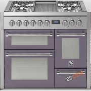 Steel Genesi 100, Rangecooker, 100 cm, Multifunktion, 3 �fen, Farbe Ametista, G10FFF-4TAA, mit 5 Jahren Garantie!