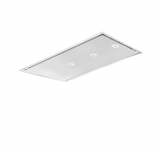 Smeg KSC120B Einbau-Deckenlfter, Weissglas mattiert, 120 cm, mit 5 Jahren Garantie!