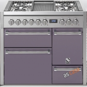 Steel Genesi 100, Rangecooker, 100 cm, Multifunktion, 3 �fen, Farbe Ametista, G10FFF-D-4MAA, mit 5 Jahren Garantie!