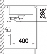 Blanco Lantos 6 S-IF Centric, 521754