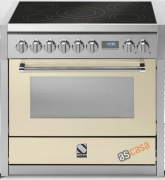 Steel Genesi 90, Rangecooker, 90 cm, Multifunktion, Farbe Creme, G9F-6WCR, mit 5 Jahren Garantie!