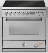 Steel Genesi 90, Rangecooker, 90 cm, Multifunktion, Farbe Edelstahl,G9F-6ISS, mit 5 Jahren Garantie!
