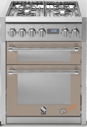 Steel Genesi 70, Rangecooker, 70 cm, Multifunktion, 2 fen, Farbe Sabbia, G7FF-4SA, mit 5 Jahren Garantie!