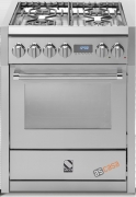 Steel Genesi 70, Rangecooker, 70 cm, Multifunktion, Farbe Edelstahl, G7F-4LSS, mit 5 Jahren Garantie!