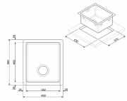 SMEG LFT34 Einbausple Flachrahmen, Edelstahl, 34 cm
