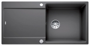 Blanco Idento XL 6 S-F Keramik PuraPlus, Farbe basalt, InFino Ablauf, 522282