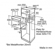 Constructa CF031250, Einbaubackofen, Edelstahl, EEK: A, mit 5 Jahren Garantie!