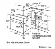 Constructa CF031250, Einbaubackofen, Edelstahl, EEK: A, mit 5 Jahren Garantie!