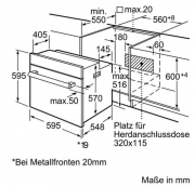 Constructa CH030250, Einbau-Elektroherd, Edelstahl, EEK: A, mit 5 Jahren Garantie!