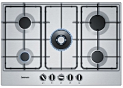 Constructa CA174252NL, Autarkes Gaskochfeld, Edelstahl-Design, mit 5 Jahren Garantie!