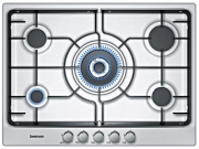 Constructa CA174251, Autarkes Gaskochfeld, Edelstahl-Design, mit 5 Jahren Garantie!