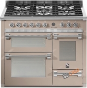 Steel Ascot 100, Rangecooker, 100 cm, Multifunktion, 3 fen, Farbe Sabbia, A10FFF-6LSA , mit 5 Jahren Garantie!