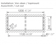 Schock Prepstation D-150 A Einbau/Auflage, Silverstone