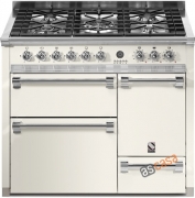 Steel Ascot 100, Rangecooker, 100 cm, Multifunktion, 3 fen, Farbe Nuvola, A10FFF-D-6LNA , mit 5 Jahren Garantie!