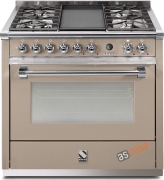 Steel Ascot 90, Rangecooker, 90 cm, Combisteam, Farbe Sabbia, A9S-6WSA, mit 5 Jahren Garantie!