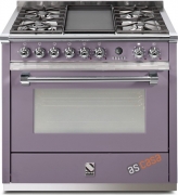 Steel Ascot 90, Rangecooker, 90 cm, Combisteam, Farbe Ametista, A9S-6WAA, mit 5 Jahren Garantie!