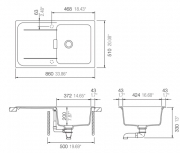 Schock Wembley D-100 A Einbau/Auflage, Polaris