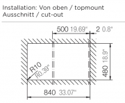 Schock Wembley D-100 A Einbau/Auflage, Polaris